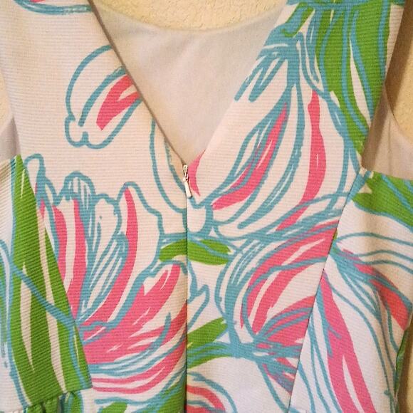 Lily Pulitzer Bella Ring The Bellboy Floral Print Summer Dress - Picture 5 of 7
